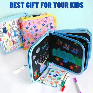 Portable Reusable Graffiti Drawing Book for Kids – Erasable Doodle slate