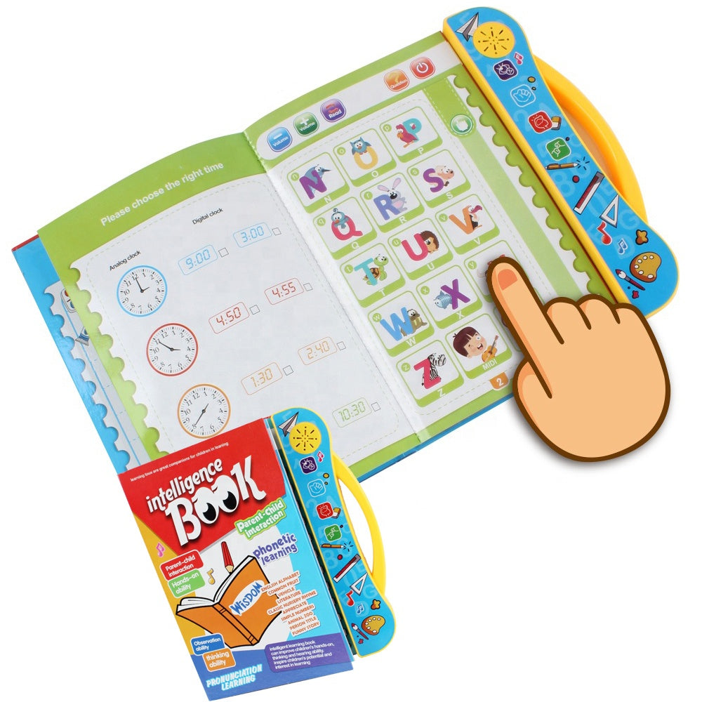 Educational Kids Book Touch Screen Toys Point Reading English Learning Books